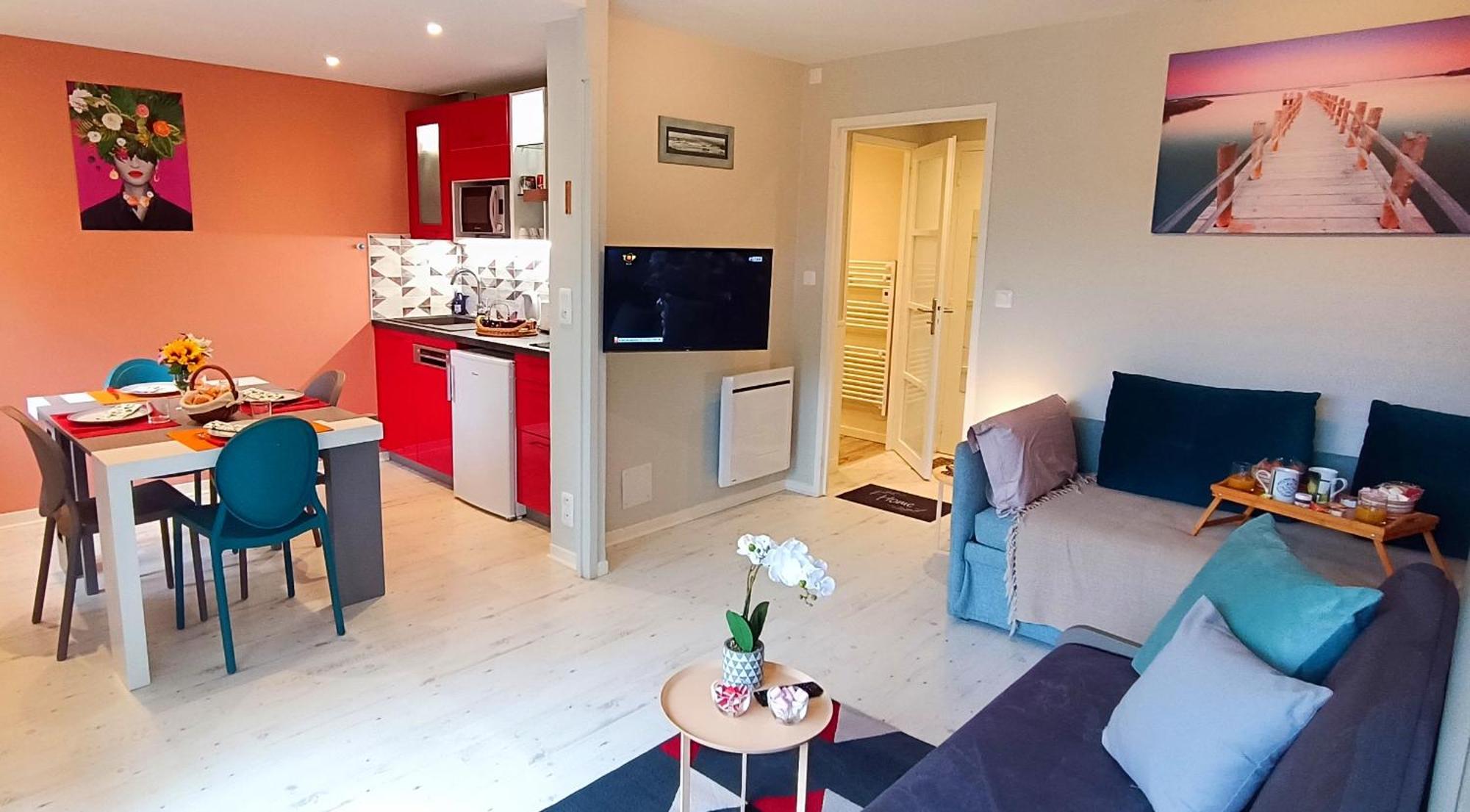 Studio Proche Plage - Parking Gratuit Et Prive - Terrasse Et Petit Jardin Cloture Courseulles-sur-Mer Exterior foto